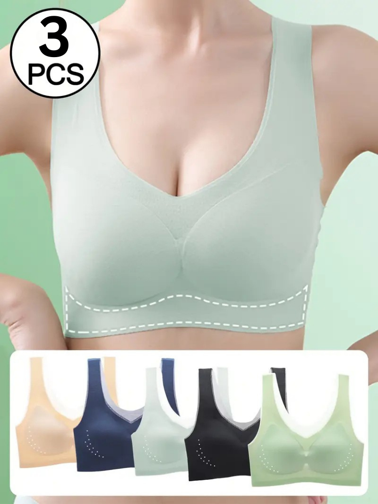 CloudFit Support Bra 🔥PACK OF 3💫