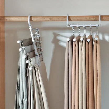 5-IN-1 FOLDABLE HANGER ORGANIZER (BUY 1 GET 1 FREE)