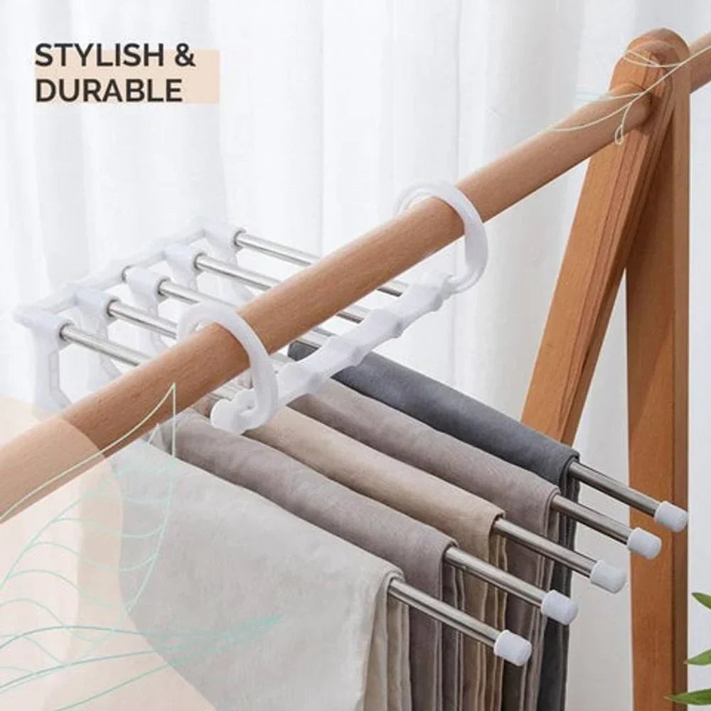 5-IN-1 FOLDABLE HANGER ORGANIZER (BUY 1 GET 1 FREE)